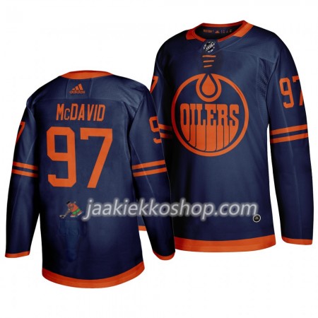Miehille NHL Edmonton Oilers Pelipaita Connor McDavid 97 Adidas 2019-20 Sininen Authentic